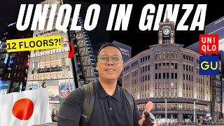 Mura ba ang UNIQLO in JAPAN EXPLORING GINZA at night and eat at Yoshinoya  Tokyo Japan Vlog 2024