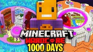 I Survived 1000 Days in Minecraft Hardcore FULL MOVIE