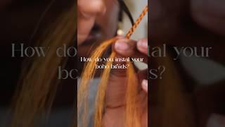 If you’re experiencing excessive shedding with your boho braids check out my latest video #braids