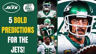 New York Jets Analyst REVEALS his 5 BOLDEST Predictions for 2024 Season