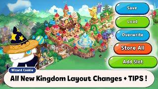 All New Kingdom Layout Features & Changes Explained + TIPS  Cookie Run Kingdom