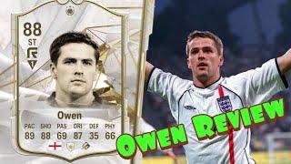 EAFC 24  OWEN ICON PLAYER REVIEW  THE BEST VERSION OF HIM? 