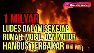 SIJAGO MERAH MENGAMUK DI DESA PATILA  1 RUMAH PANGGUNG LUDES TERBAKAR