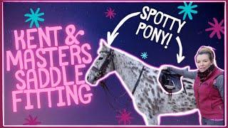 ADJUSTABLE SADDLE FITTING  KENT & MASTERS  SPOTTY PONY What happens when they change shape.