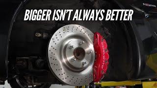3 Things everyone gets WRONG about Upgrading Brakes. How To do Big Brake Kits right