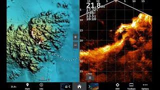 Garmins NEWEST LIVESCOPE Sonar System test whilst Deep Sea Shark fishing  The Fish Locker