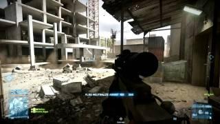 Battlefield 3 L96 Sniper Rifle Quick Scoping is Back? Back to Karkand Gameplay