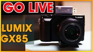 Lumix GX85 Full Livestream Setup  Cheapest  Setup for 2021