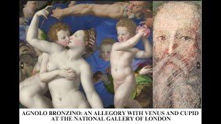 Agnolo Bronzino An Allegory with Venus and Cupid at The National Gallery of London
