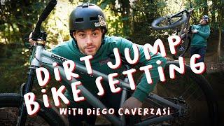 How to set a Dirt jump bike - Diego Caverzasi  Bikeflip School