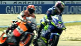 tbk Marco Melandri and Max Biaggi 2005 MotoGP Dutch TT at As