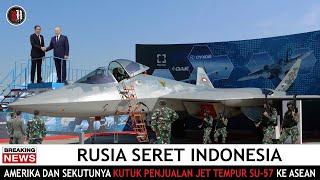 INDONESIAS NAME DRAGGED ON SU-57 STEALTH FIGHTER JET AT EGYPTIAN INTERNATIONAL AIR SHOW