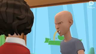 Caillou Behaves at Jack In The BoxUngrounded