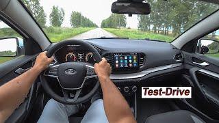 Как едет Lada Vesta с восьми клапанным мотором?