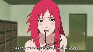 Karin wants to bath beside to Sasuke