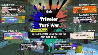 Splatfest #16 - Same Ol vs. Bucket List vs. Save The Day Tricolor Battles