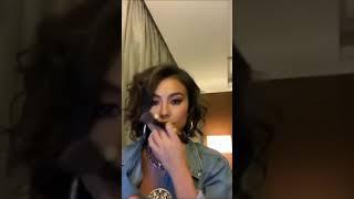 AGNEZ MO Getting Ready for a Show