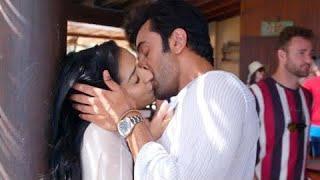 Shraddha Kapoor  Ranbir Kapoor Hot Kiss Scene  Tere Pyaar Mein Status Tu Jhooti Main Makkar Song