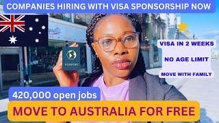 AUSTRALIA FREE VISA SPONSORSHIP JOBS labour shortage jobs - how to apply - skilled & unskilled jobs