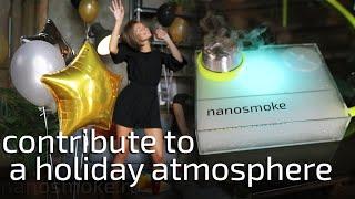 Кальян создающий праздник  This hookah contribute to a holiday atmosphere  NANOSMOKE Cube