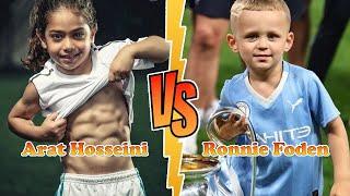 Arat Hosseini MINI MESSI VS Ronnie Foden Phil Foden’s son Transformation  From Baby To 2024