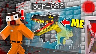Playing as SCP-682 in MINECRAFT - Minecraft Trolling Video
