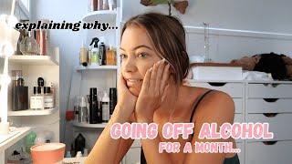 WERE NOT DRINKING ALCOHOL FOR 3O DAYS... EXPLAINING WHY *AUSSIE MUM VLOGGER*