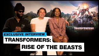 Incredible Tobe Nwigwe Anthony Ramos and Dominique Fishback on Transformers Rise Of The Beasts