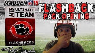 Madden 15 Ultimate Team  FLASHBACK PACK OPENING CONTINUES  CONTROLLER CHEESE