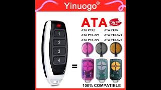 Yinuogo - YNG114 - How to program ATA PTX5 PTX5V2 PTX5V1 garage remote control ?