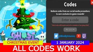 *ALL CODES WORK* XMAS Ghost Simulator ROBLOX  LIMITED CODES TIME  JANUARY 1 2024