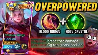 YOU WONT BELIEVE HOW OVERPOWERED THIS BUILD IS  BRUTAL DAMAGE  TOP GLOBAL CECILION BEST BUILD