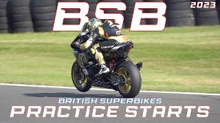 British Superbike Practice Starts Pure Sound