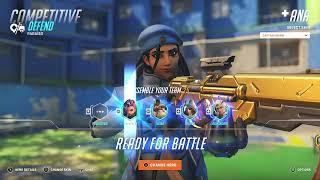 OVERWATCH 2 DIAMOND ANA GAMEPLAY CONSOLE SEASON 4