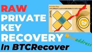 Private Key Recovery & Repair with BTCRecover From Paper Wallets Bitaddress WIF or Hex Keys