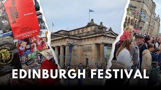 EDINBURGH FRINGE FESTIVAL 2024 - Whats It Like To Visit? - Scotland Walking Tour  4K  60FPS