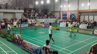 LIVE - Funny Badminton ‼️ Wabup Kapuas HuluAry Vs Neng MawarAnaknya