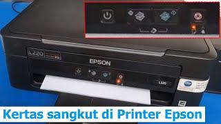 Epson printer pulling paper error paper light is on Epson Paper Jam  Printer Pull Through Paper