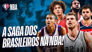 TODOS os brasileiros que já passaram pela NBA