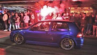 Wörthersee 2019  Vor dem See  Best Of Sound Action - Turbo Sauger Antilag Burnout Drift