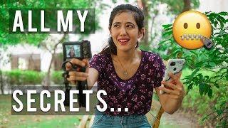 How I REALLY shoot my videos  Shoot angles tips camera hacks beginner advice  Tanya Khanijow