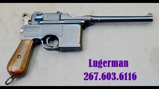C96 Disassembly Mauser Broomhandle