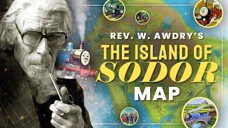 The Rev. W. Awdrys Island of Sodor Map EXPLAINED — Every Location in The Railway Series