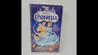 Opening & Closing To Cinderella 1995 Version #2 VHS - Reversed