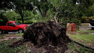 DFW WEATHER Tracking severe storms and damage after Tuesday mornings high winds and rains