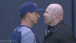 Craig Counsell and the ump go face to face screaming at each other a breakdown