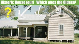 Great Historic Farm House tour Totally original. Can you tell which came first?