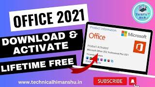 Activate office 2021 for free  Download and install Office 2021 for free  Genuine Version