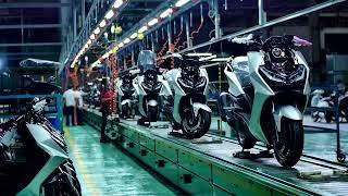 KYMCO KRV 180i TCS Production Line