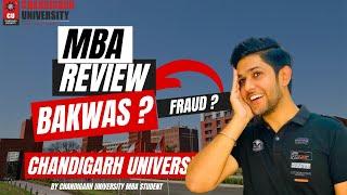In-depth REVIEW OF CHANDIGARH UNIVERSITY MBA Program  Companies  Placements  Must Watch 